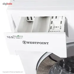 ماشین لباسشویی وست پوینت مدل WMN101215ER ظرفیت 10.5 کیلوگرم