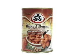 کنسرو خوراک لوبیا چیتی یک ویک 380گرمی