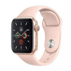 ساعت هوشمند اپل واچ سری 5 مدل 40mm Aluminum Case With Pink Sport Band