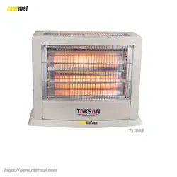 بخاری برقی سه المنت مدل تکسانTk160D