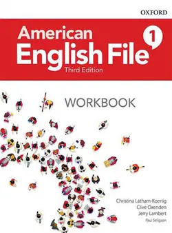 American English File 1 + Workbook + DVD (3rd Edition)