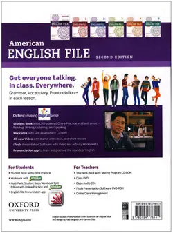 American English File Starter + Workbook + DVD (2nd Edition) رحلی