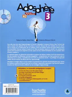 Adosphère 3 + Cahier d'activités + CD