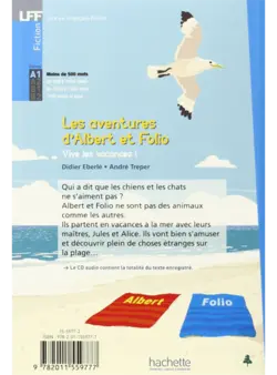 Les aventures d'Albert et Folio: Vive les vacances! + MP3 Cd Audio