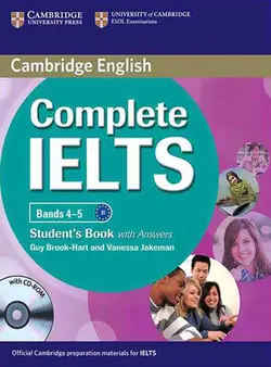 Complete IELTS Bands 4–5 Student's Book with Answers with CD-ROM