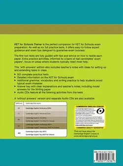 KET for Schools Trainer Six Practice Tests with Answers + CD