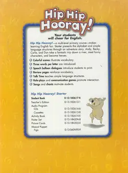 Hip Hip Hooray Starter + Workbook + CD