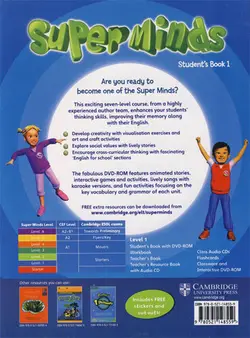 Super Minds 1 + Workbook +DVD