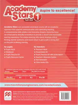 Academy Stars 1 + Workbook + CD