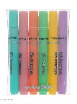 هایلایتر Heron شش تایی