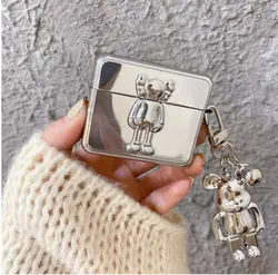 کاور ایرپاد کائو Kaws نقره ای براق
