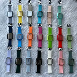 پکیج گارد و بند سیلیکونی اورجینال اپل واچ seri 4,5,6,Se 40m