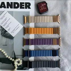 leather loop بند واچ چرمی مگنتی لوپ