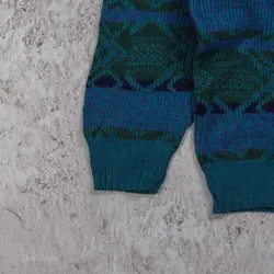 بافت وینتیج آبی