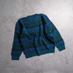 بافت وینتیج آبی