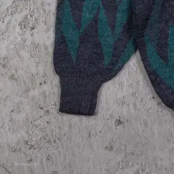 بافت وینتیج آبی نفتی