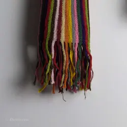 شال گردن چند رنگ