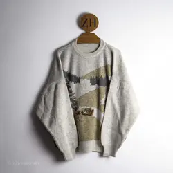 بافت وینتیج کرم