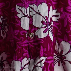 پیراهن هاوایی سرخابی