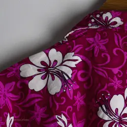 پیراهن هاوایی سرخابی