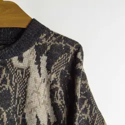 بافت وینتیج مشکی و کرمی