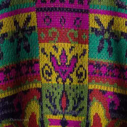 بافت وینتیج رنگارنگ