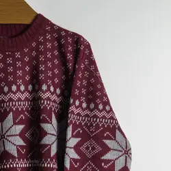 بافت وینتیج زرشکی طوسی