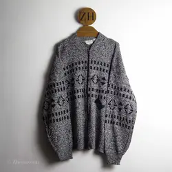 بافت وینتیج زیپ دار