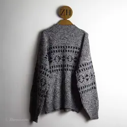 بافت وینتیج زیپ دار