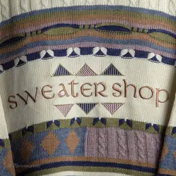 بافت وینتیج  The Sweater Shop