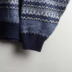 بافت وینتیج آبی سورمه ای