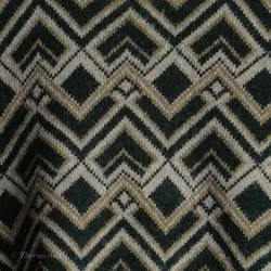 بافت وینتیج سبز طرح دار