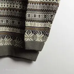 بافت وینتیج چندرنگ طرح‌دار