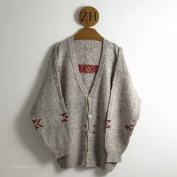 بافت وینتیج دکمه‌دار