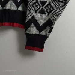 بافت وینتیج طرح‌دار طوسی