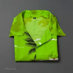 پیراهن هاوایی طرح دار