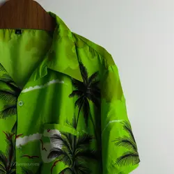 پیراهن هاوایی طرح دار