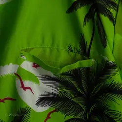 پیراهن هاوایی طرح دار