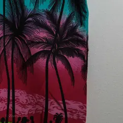 پیراهن هاوایی طرح دار