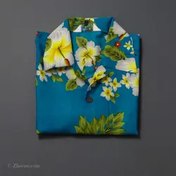 پیراهن هاوایی طرح دار