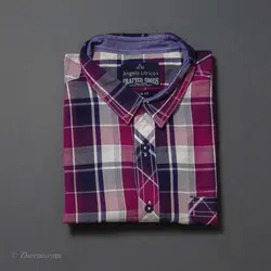 پیراهن نخی آستین کوتاه Angelo Litrico