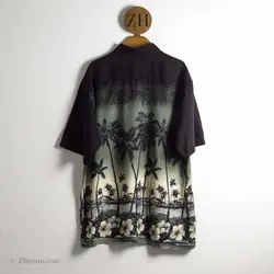 پیراهن هاوایی طرح نخل