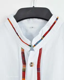 پیراهن هاوایی سفید