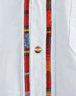 پیراهن هاوایی سفید