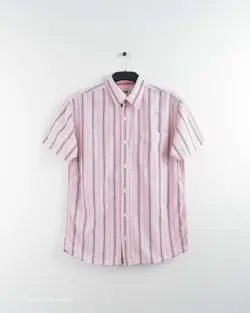 پیراهن نخی آستین کوتاه  QS