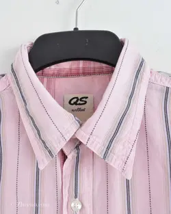 پیراهن نخی آستین کوتاه  QS