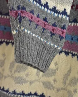 بافت وینتیج طرح برگ