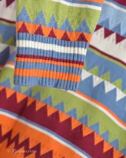 بافت وینتیج رنگارنگ