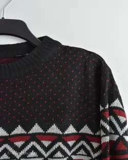 بافت وینتیج زرشکی طوسی