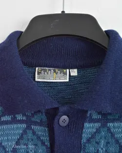 بافت وینتیج دکمه دار City